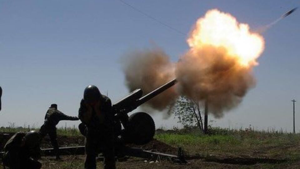 Украинские военные на передовой