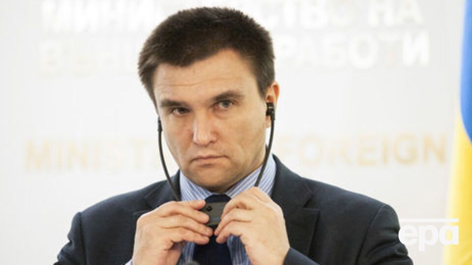 Климкин о выборах на Донбассе: Сначала нужно достичь условий безопасности на основе контроля ОБСЕ, иначе это будет попытка законсервировать то, что есть сейчас