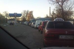 В Донецке наблюдаются проблемы с топливом