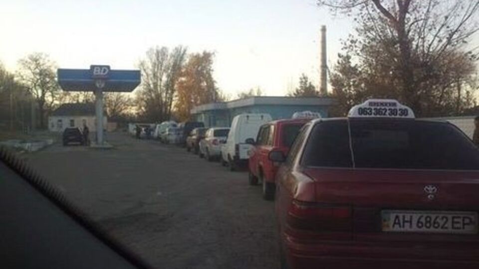 В Донецке наблюдаются проблемы с топливом