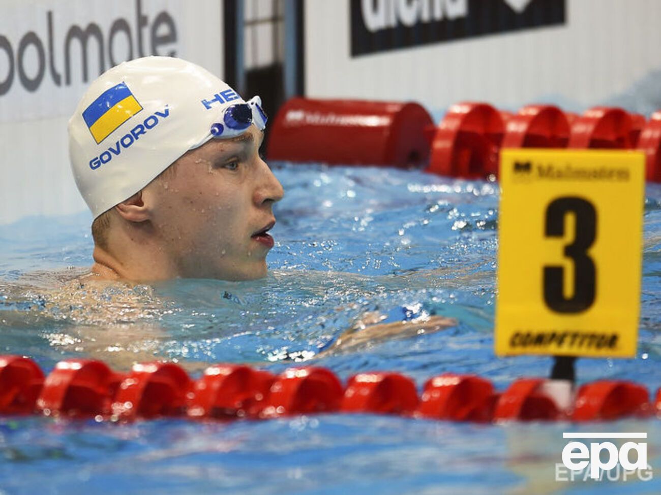 В полуфинале соревнований Говоров установил рекорд Украины,&nbsp;проплыв дистанцию за 21,46 с