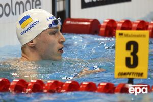 В полуфинале соревнований Говоров установил рекорд Украины, проплыв дистанцию за 21,46 с