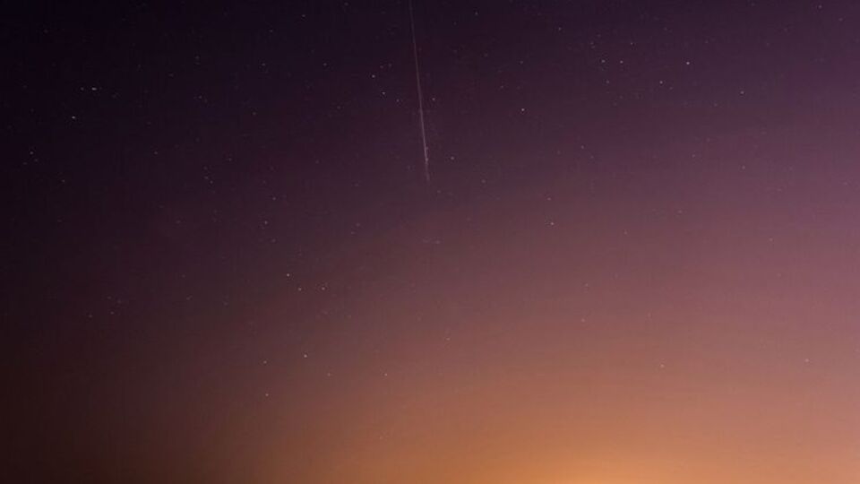 Метеорный поток Персеид в небе Одесской области