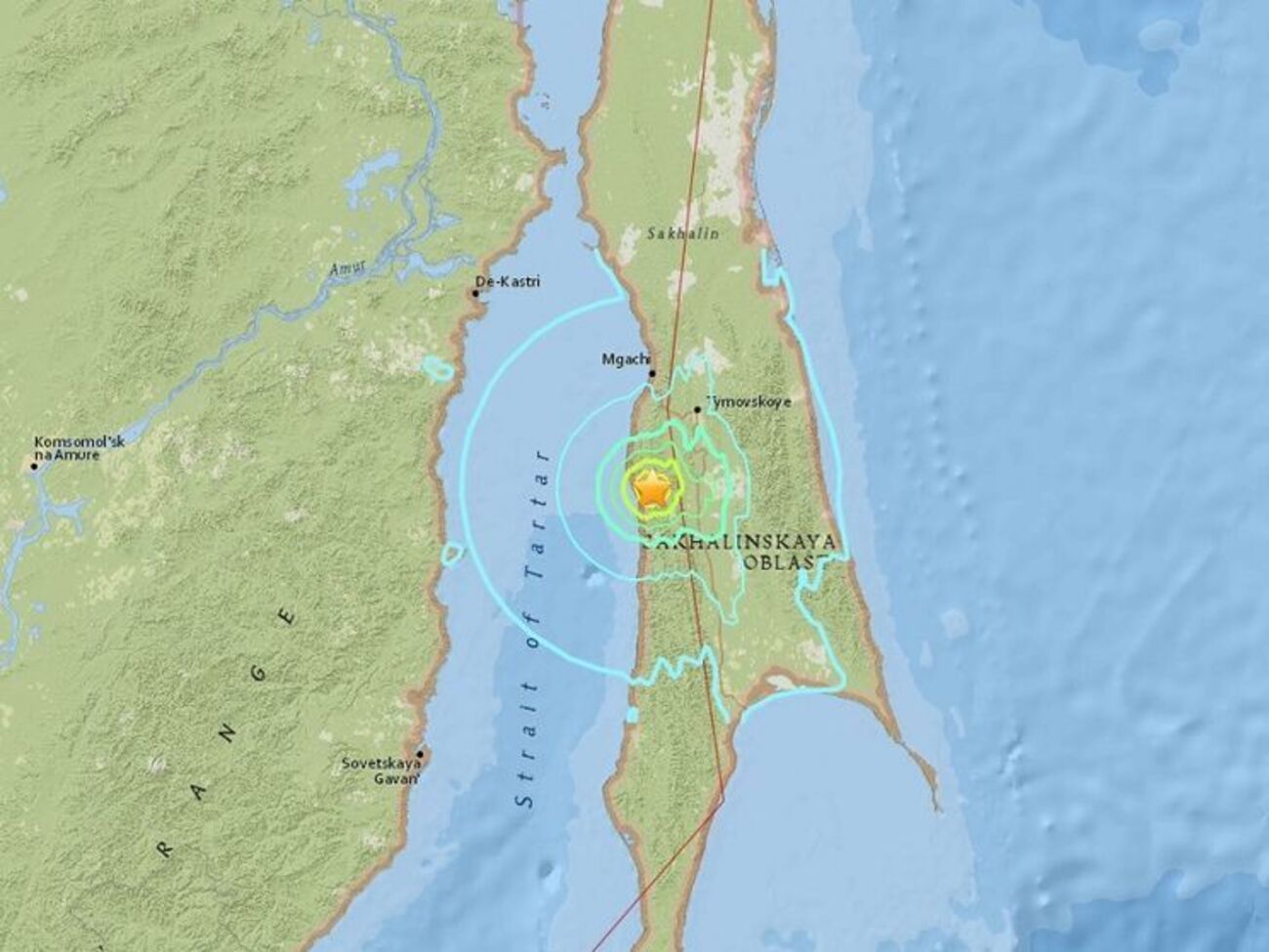 Толчки почувствовали жители шести районов Сахалинской области
