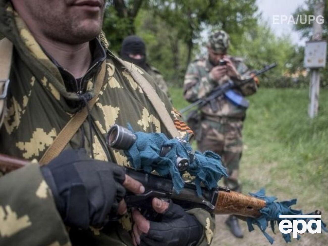 Боевики подошли к украинскому опорному посту и открыли огонь из крупнокалиберных пулеметов и стрелкового оружия