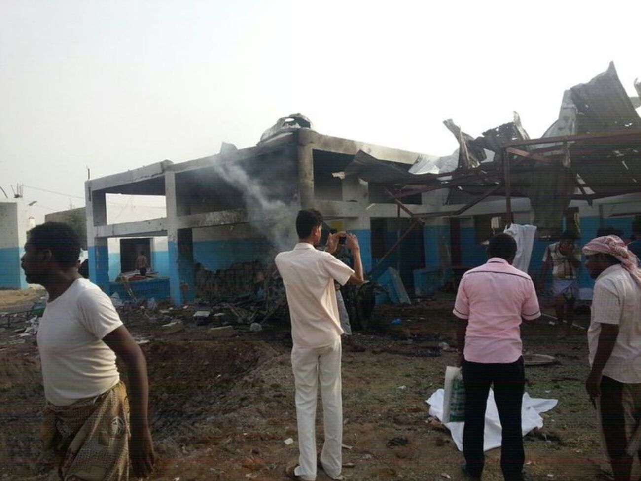 Пациенты и сотрудники госпиталя были эвакуированы