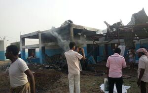 Пациенты и сотрудники госпиталя были эвакуированы