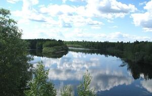 Глубина реки Конды достигает 14 метров