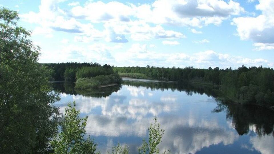 Глубина реки Конды достигает 14 метров