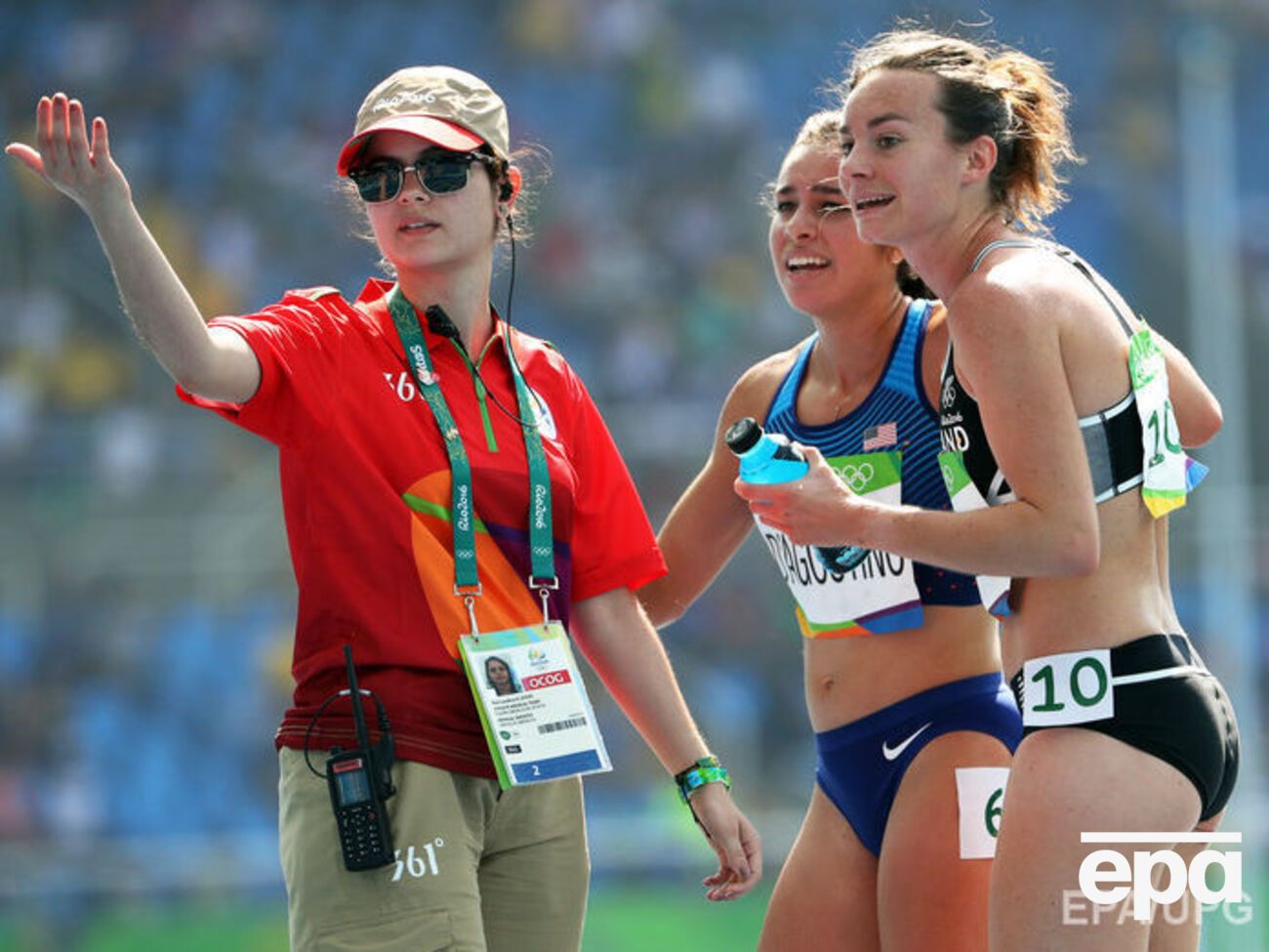 До забега девушки не были знакомы