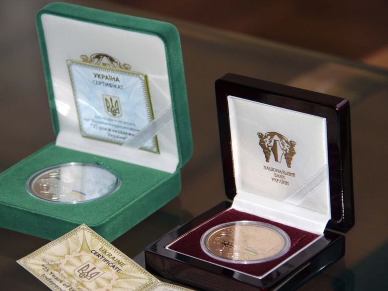 К 25 годовщине независимости Украины Нацбанк вводит памятные монеты