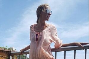 Осадчая сфотографировала себя в купальнике