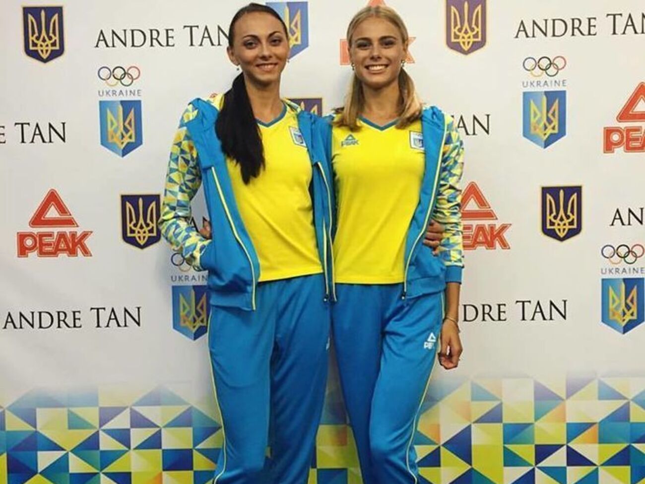 Украинские высотницы Геращенко и Левченко