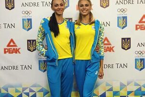 Украинские высотницы Геращенко и Левченко