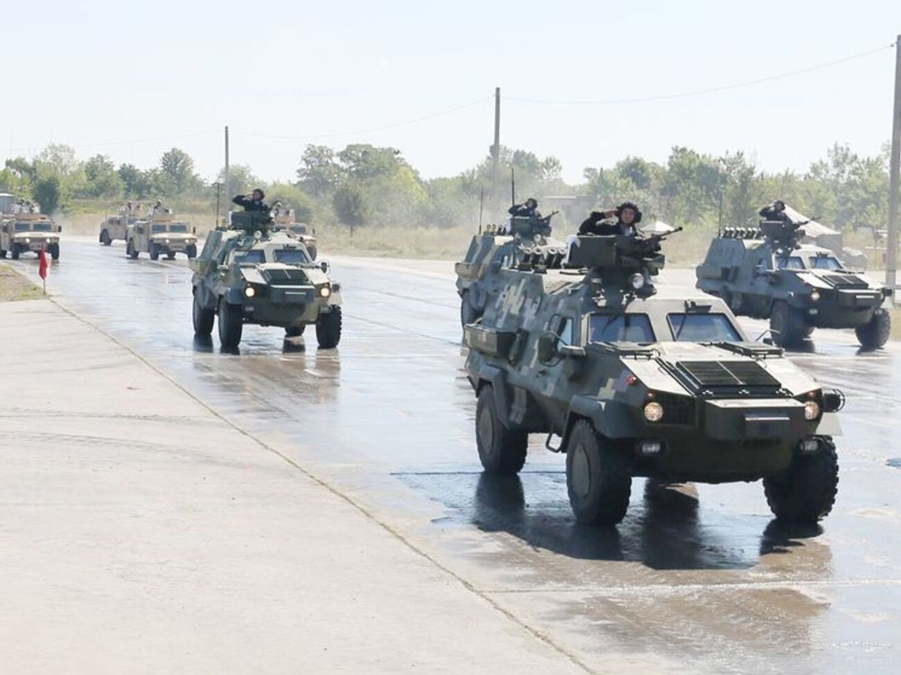 В "Укроборонпроме" показали технику, которая примет участие в военном параде в Киеве