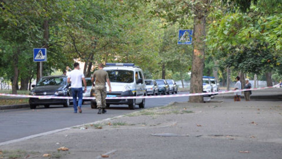 Нападение произошло сегодня рано утром на улице Спортивной в Николаеве