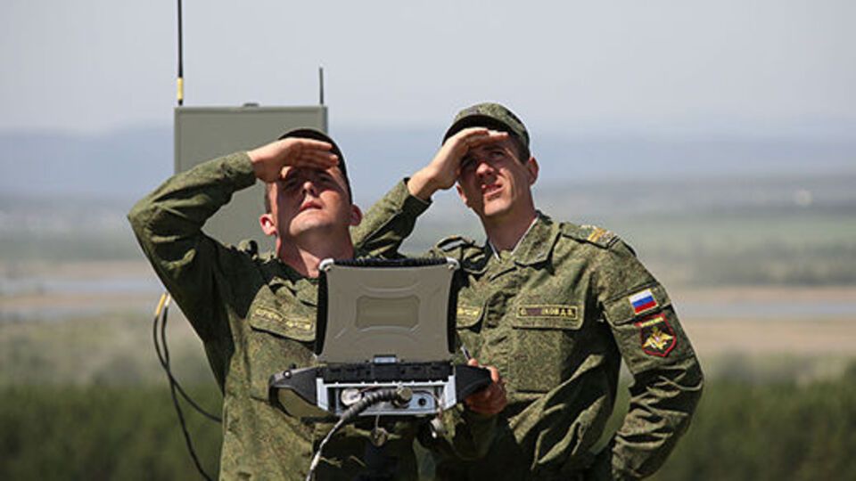 Российские военные принимают участие в учениях на территории оккупированного Крыма