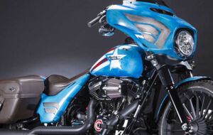 В дизайне нового Harey Davidson использовали тематику знаменитых комиксов