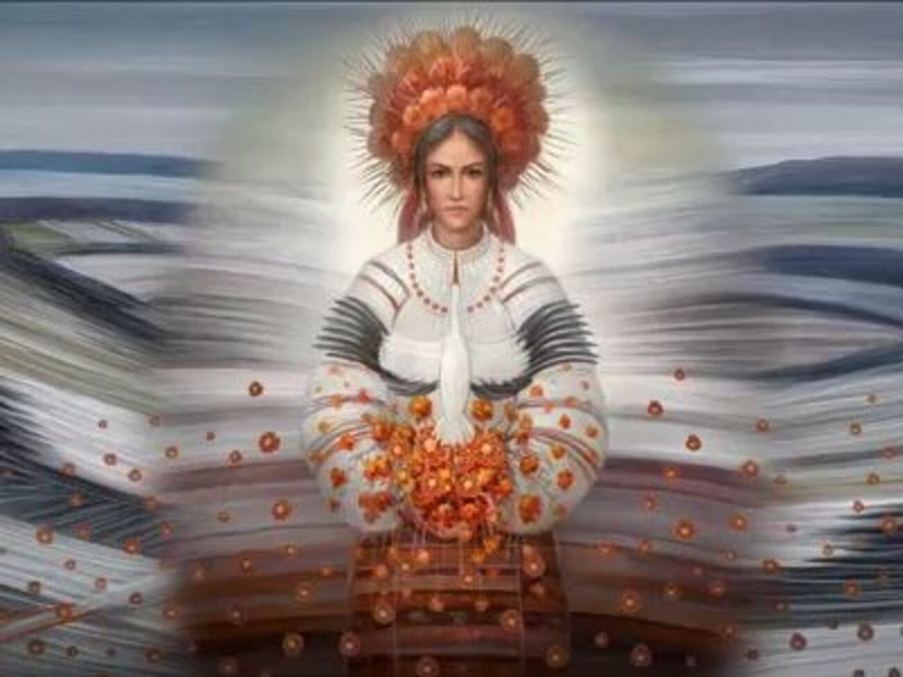 К песне Скрипки "Украина" видеоряд создал известный художник Олег Шупляк