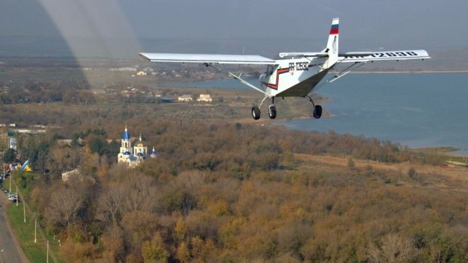 В Ростовской области разбился легкомоторный самолет