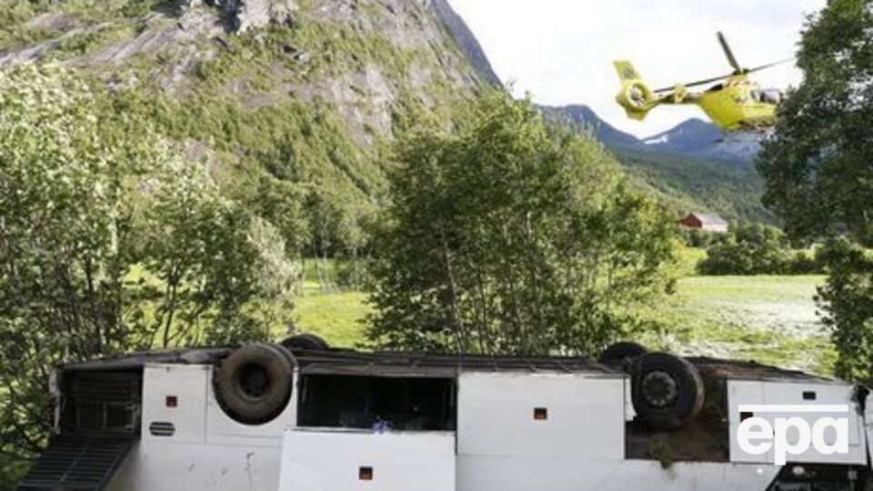 Туристический автобус с гражданами Украины разбился в Норвегии 30 июля