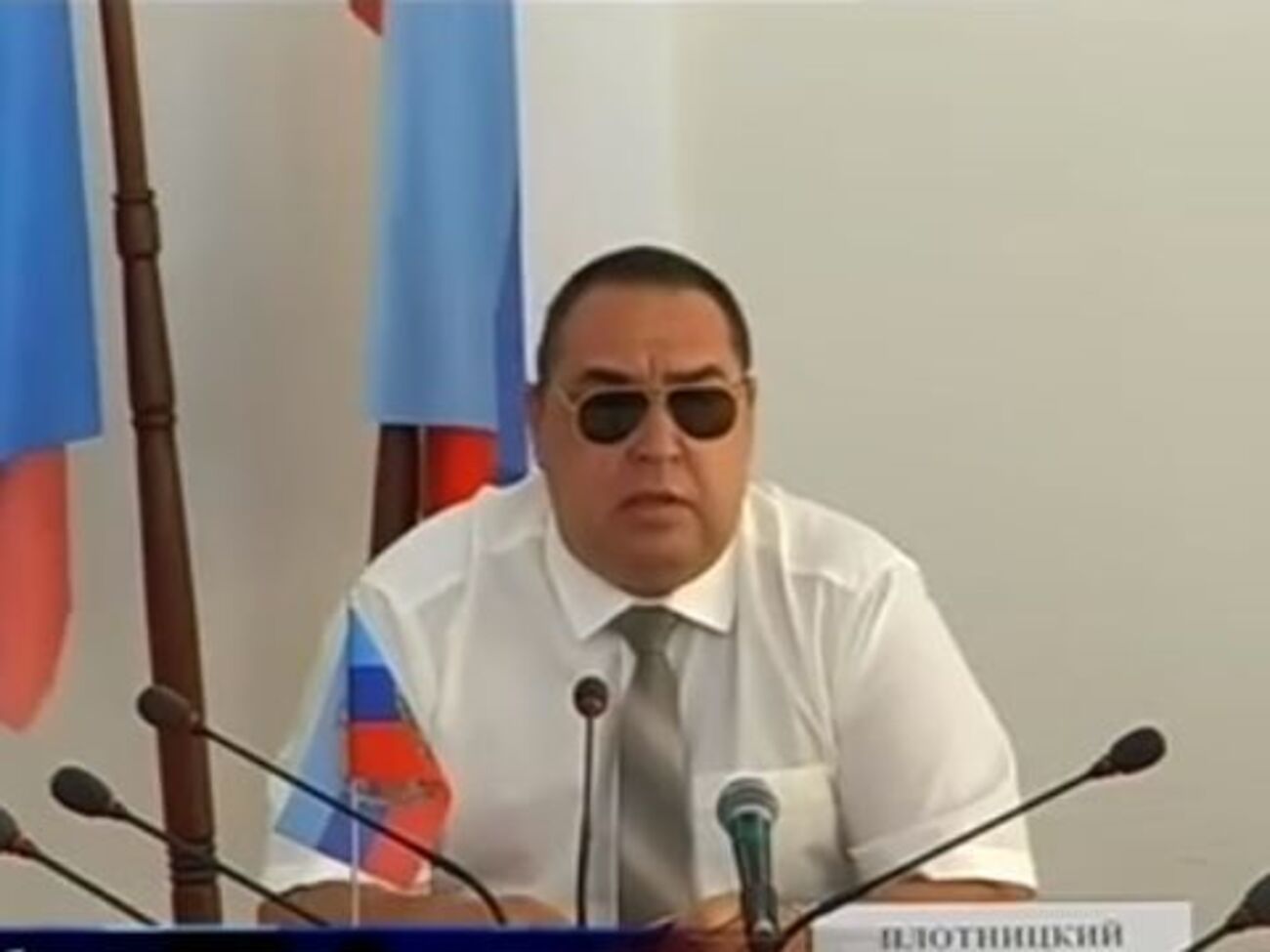 Плотницкий появился перед СМИ после покушения