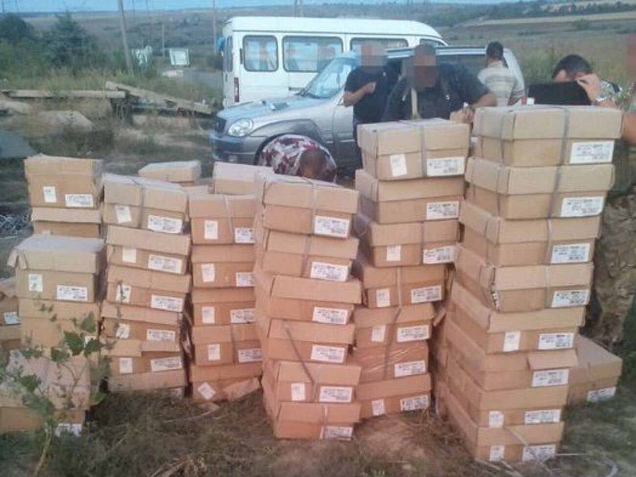 СБУ задержала в зоне АТО контрабандистов