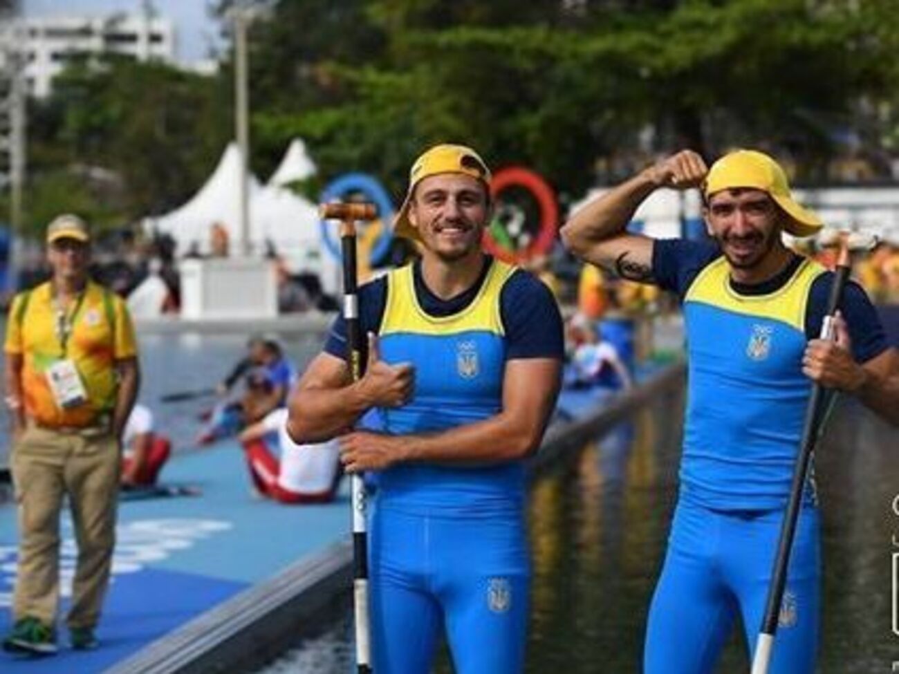 Украинские каноисты завоевали бронзу на гребном канале в Рио. Фоторепортаж