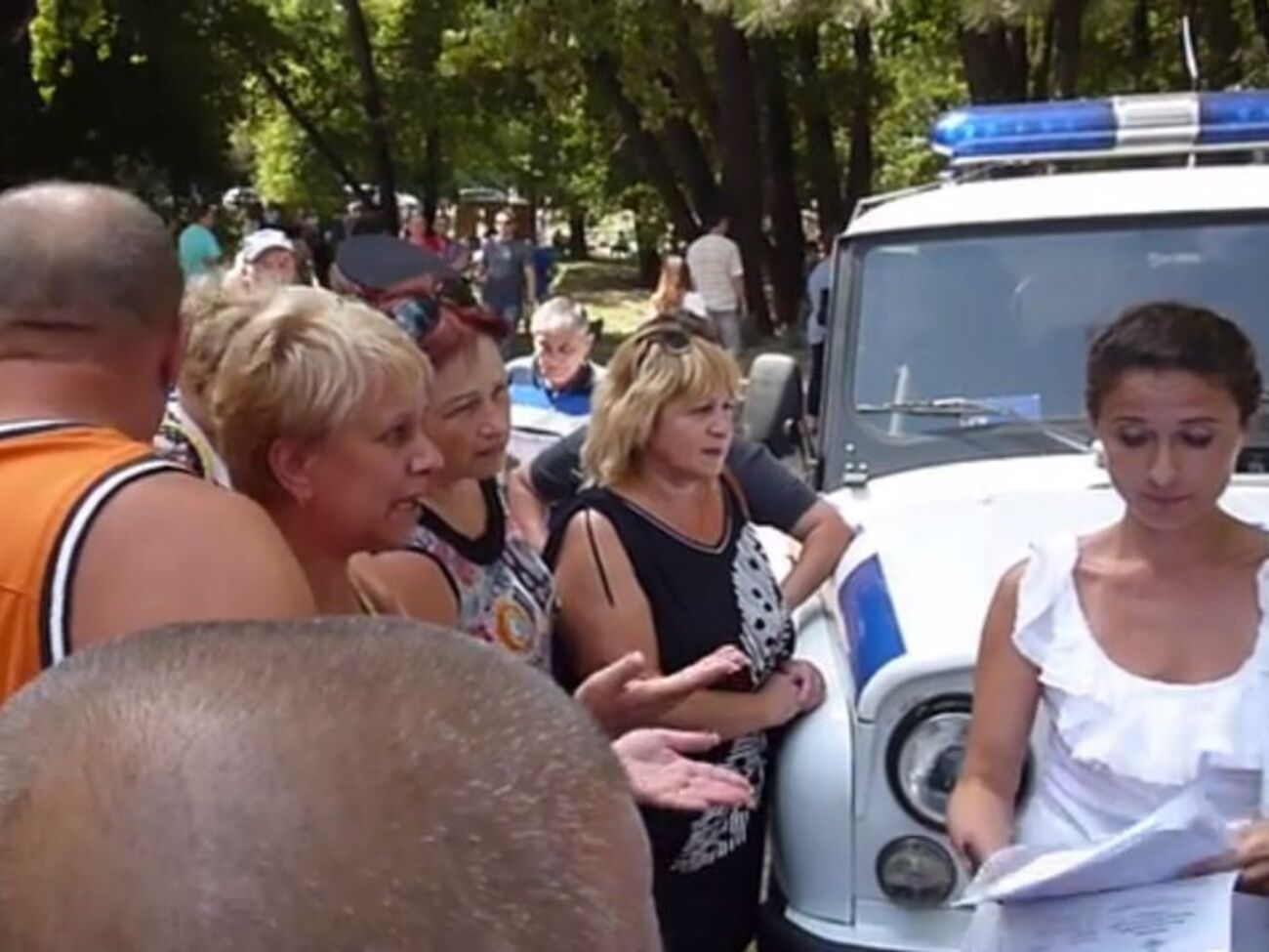 Оккупационные власти разогнали в Крыму очередной митинг