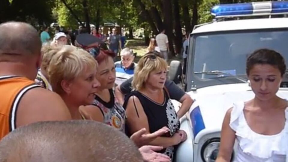 Оккупационные власти разогнали в Крыму очередной митинг