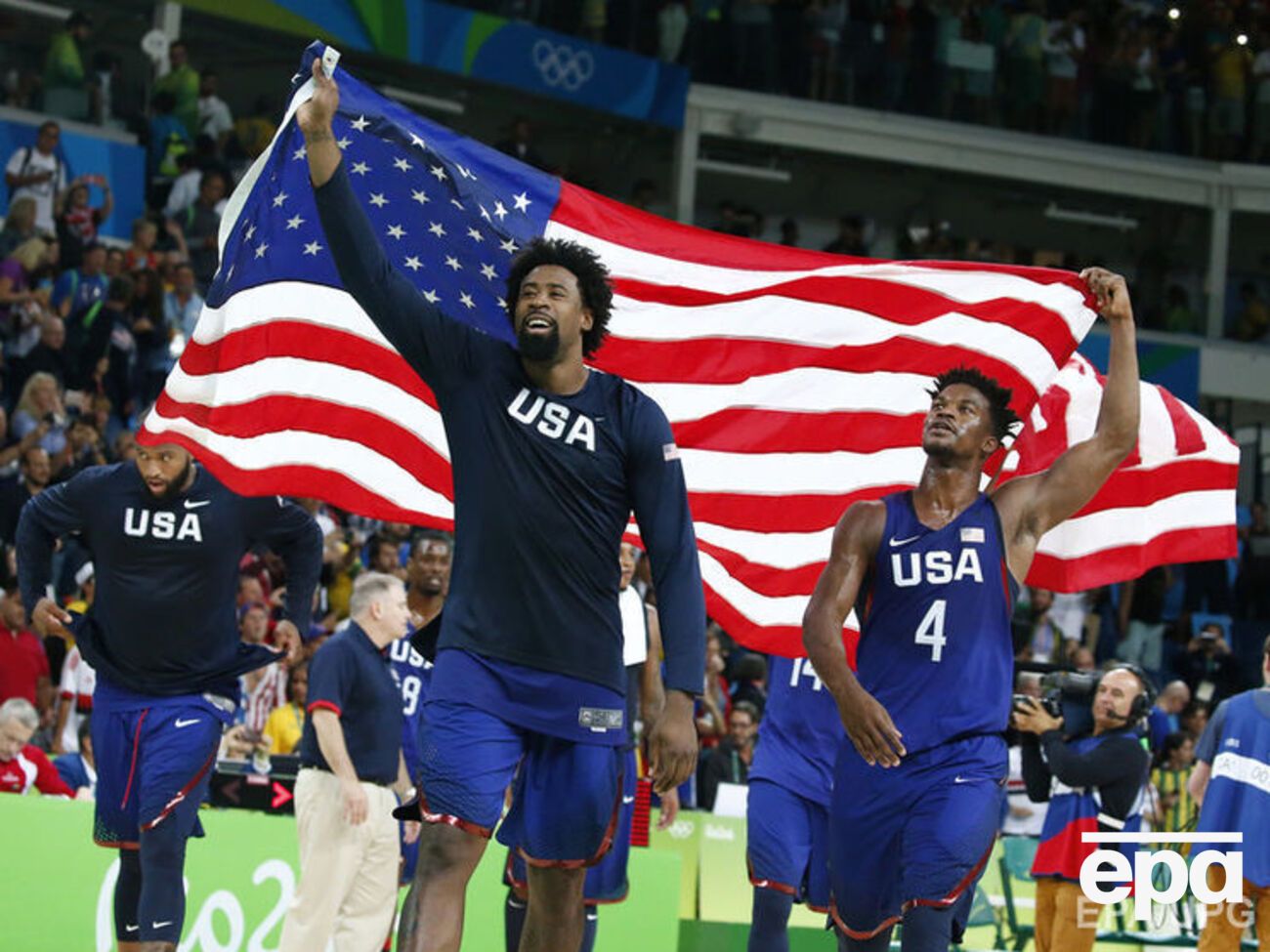 Очередной созыв "Дрим тим" отпраздновал победу на Олимпиаде