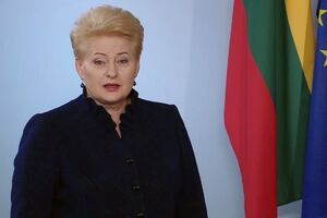 Грибаускайте поздравила Украину с Днем Независимости