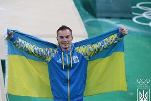 Гимнаст Олег Верняев принес Украине одну из двух золотых наград Рио