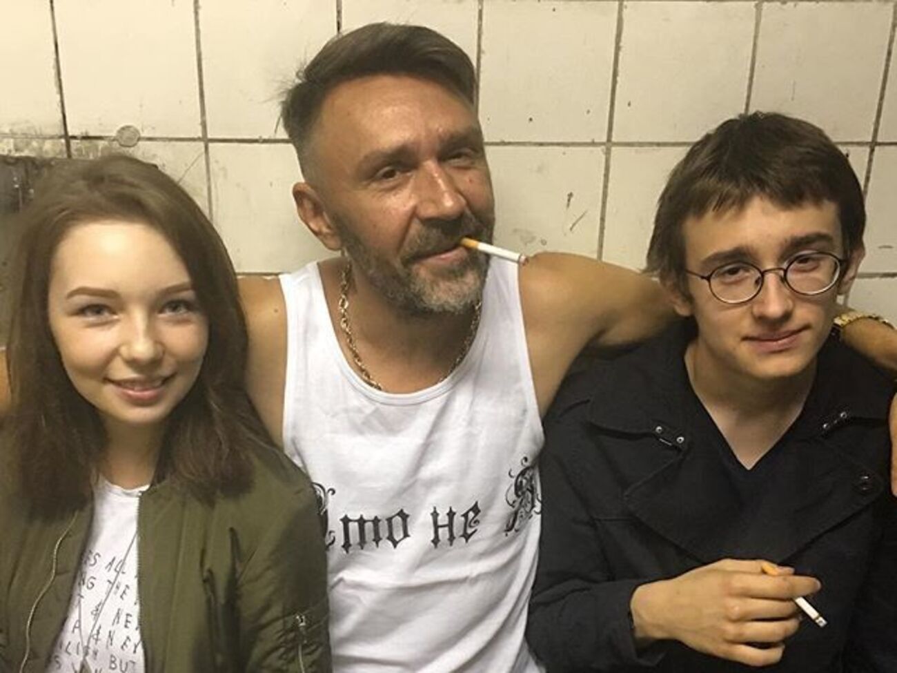 Шнуров показал своих взрослых детей