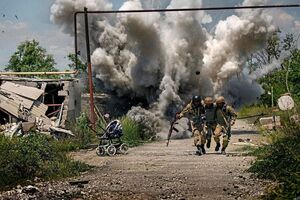 Фотография Дмитрия Муравского "Перемирие в Широкино"