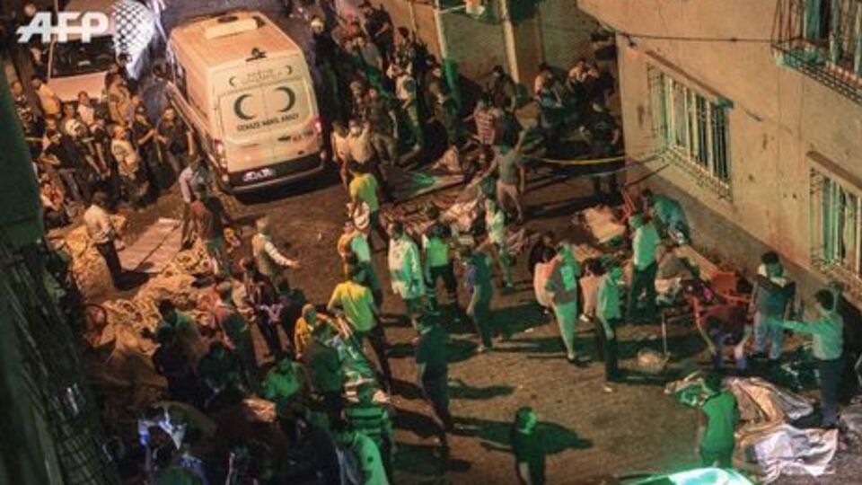 20 августа жертвами взрыва на турецкой свадьбе стали 30 человек