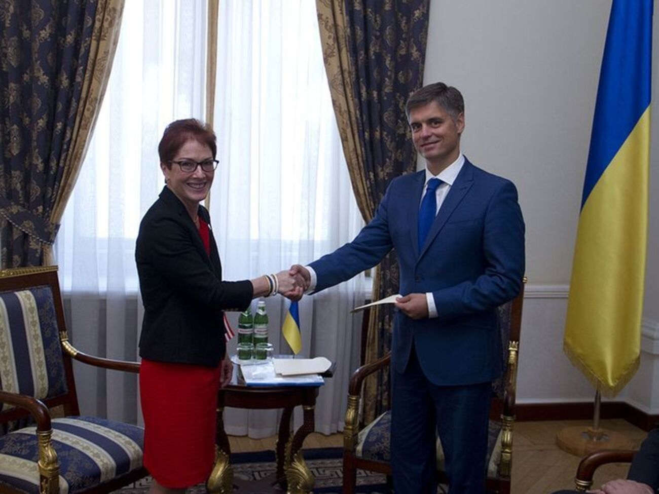 Мари Йованович 23 августа прибыла в Киев