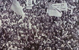 Митинг возле Верховной Рады Украины 28 августа 1991 года
