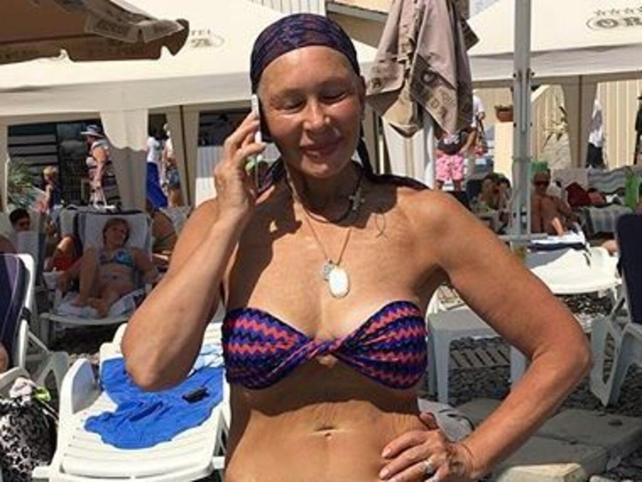 Васильева отдыхает в Крыму