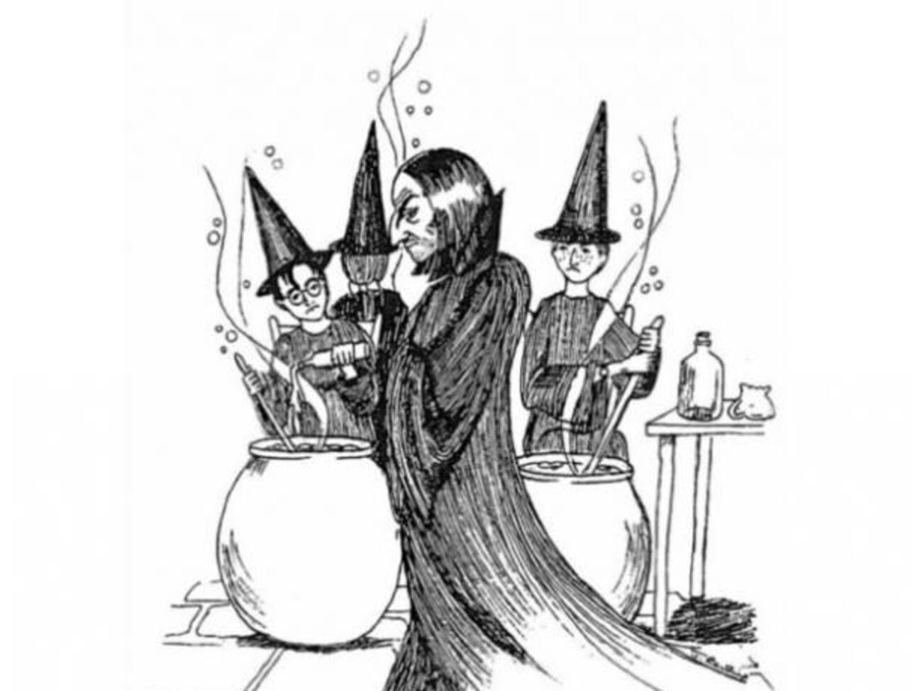 Роулинг изобразила процесс приготовления зелья