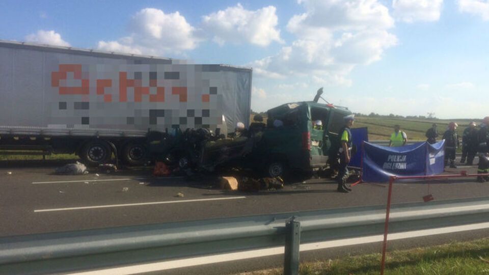 В аварии под Люблином погибли пятеро украинцев