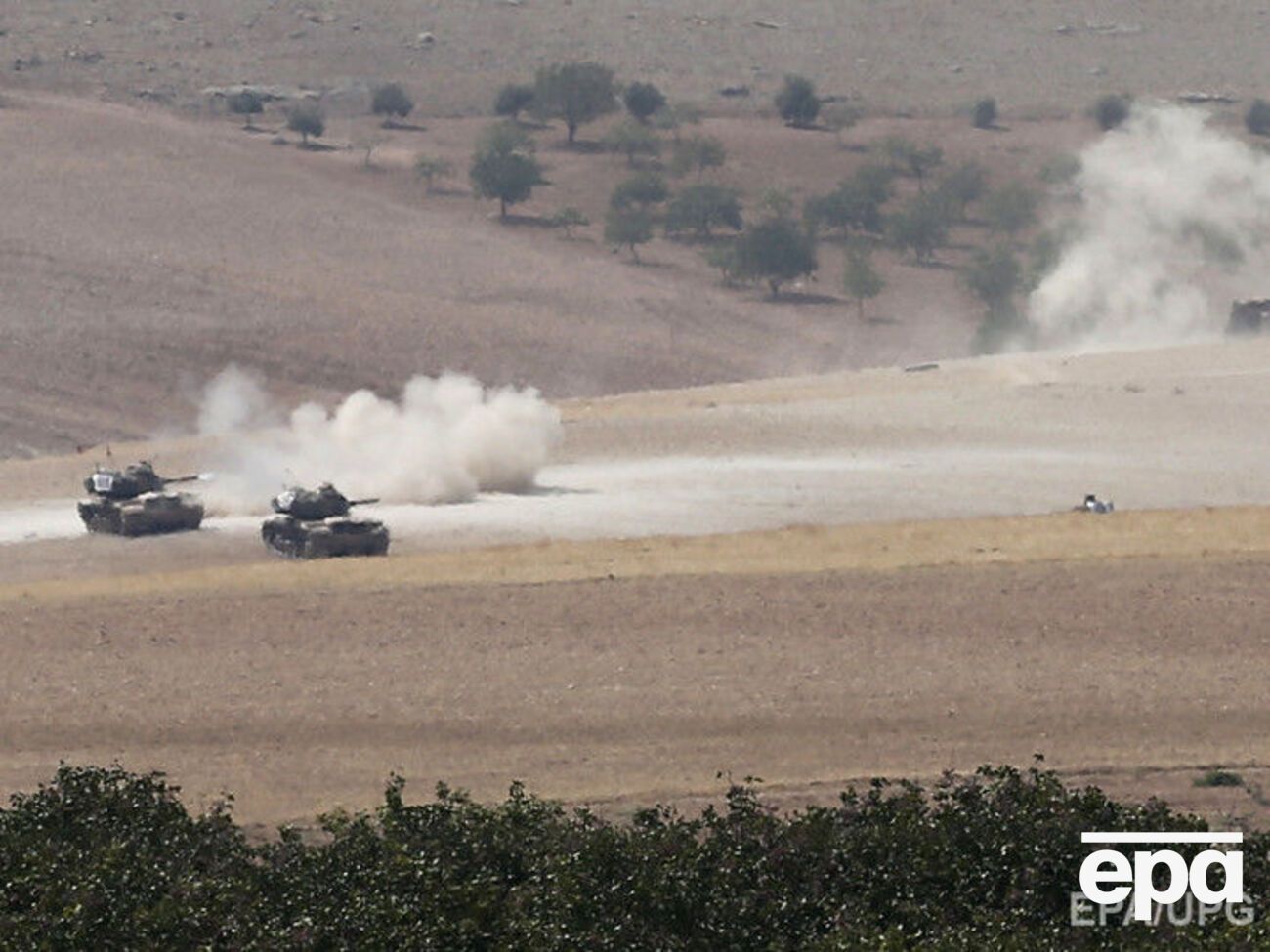 Операция армии Турции против ИГИЛ в сирийском городе Джараблус