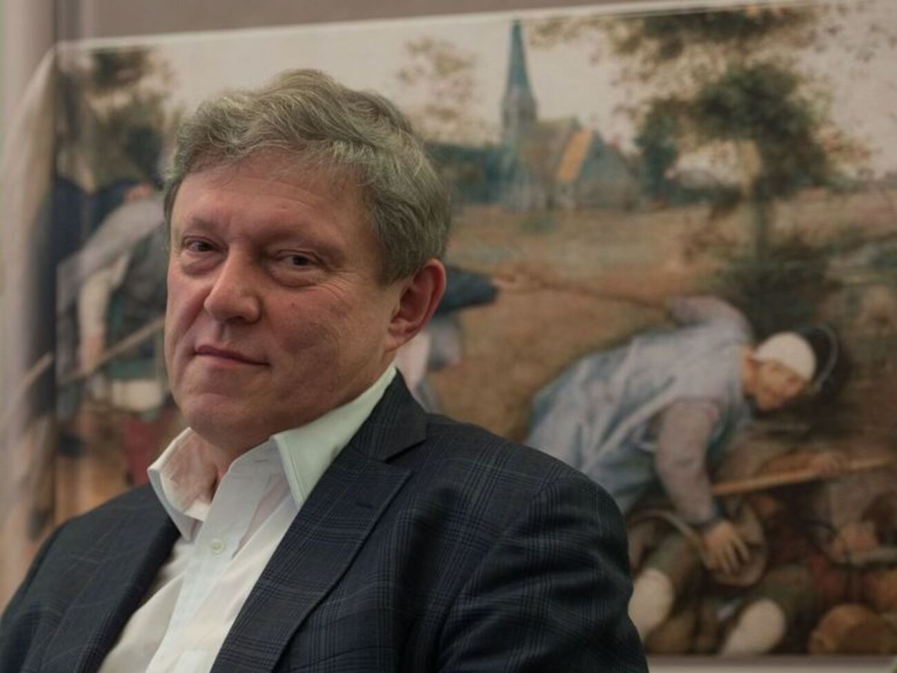 Явлинский (на фото): Абсолютно необходимо создавать альтернативу Путину и выигрывать у него выборы