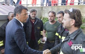 Ренци встретился со спасателями в Аматриче