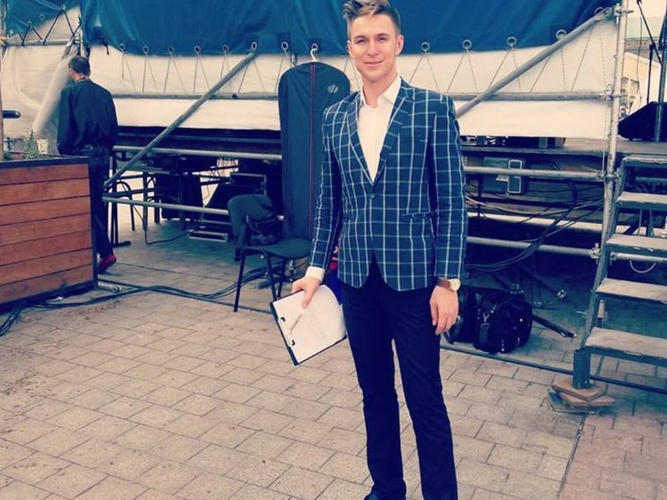 Хоркин работает на парадах в Киеве с 2011 года