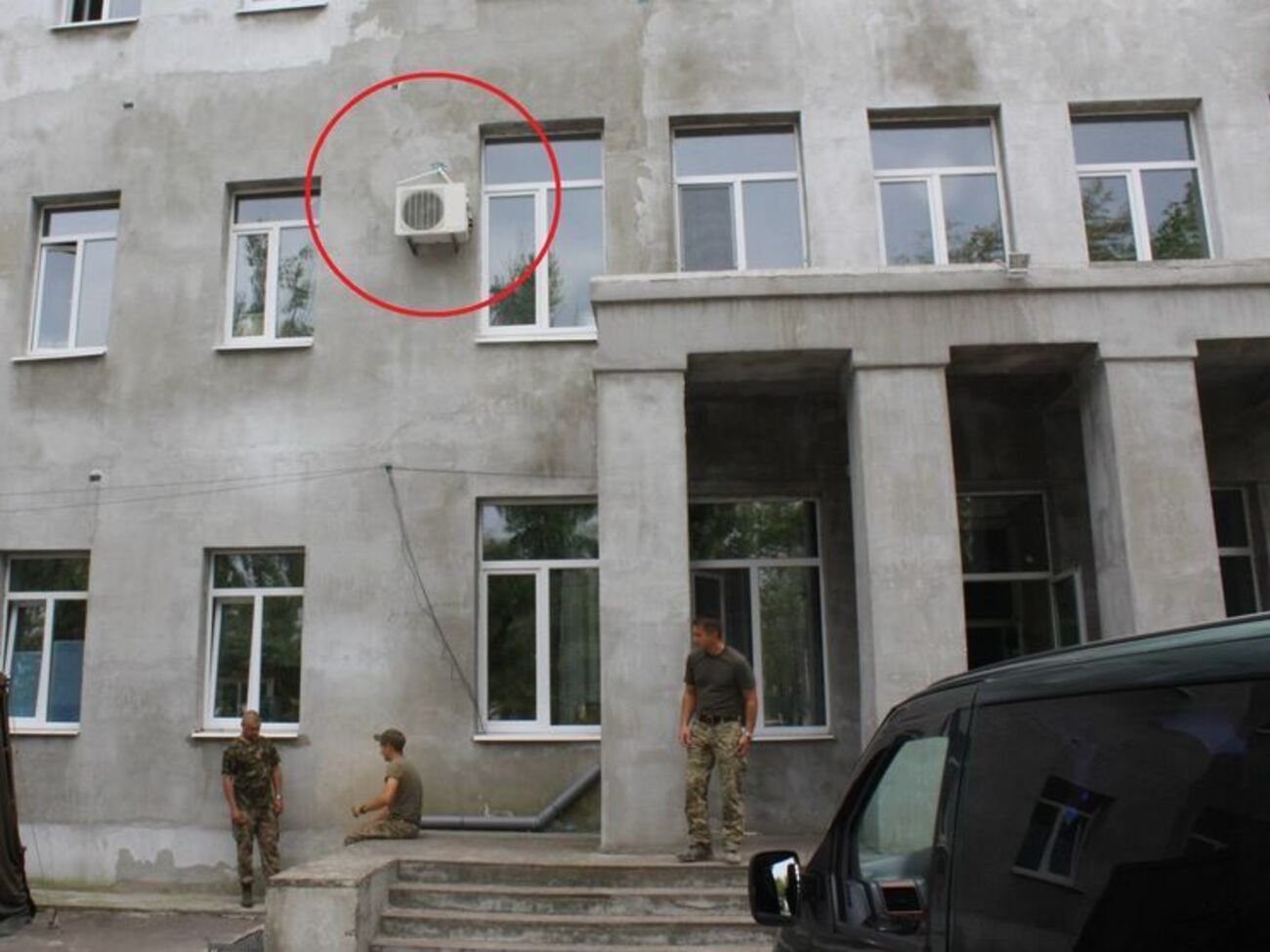 Госпиталь в Северодонецке расположился в здании не работающего около пяти лет хирургического корпуса