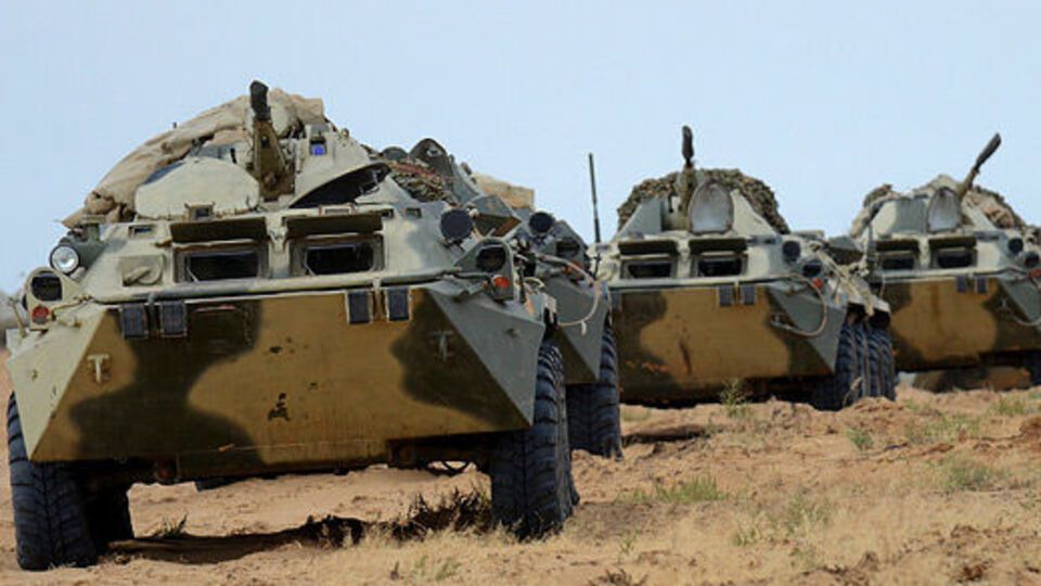 Подразделения российской военной базы Южного военного округа в рамках внезапной проверки вышли на полигон "Дзарцеми"