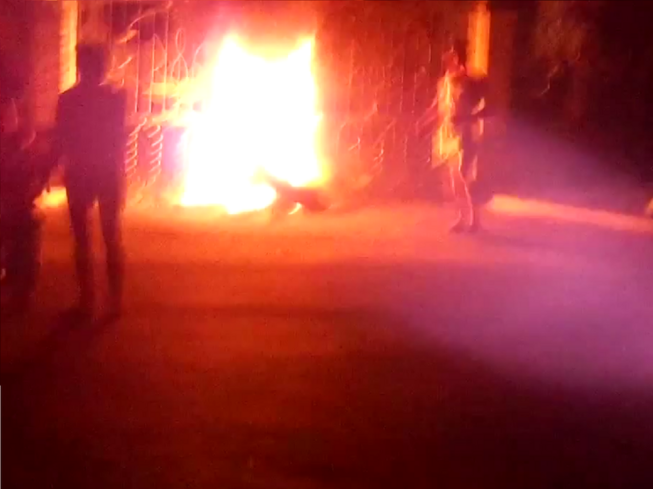 Попытка штурма участка произошла в ночь на 25 августа