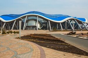 В России в новом океанариуме протекает крыша