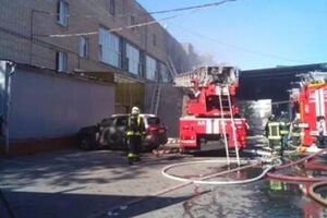 Ликвидация пожара заняла около двух часов